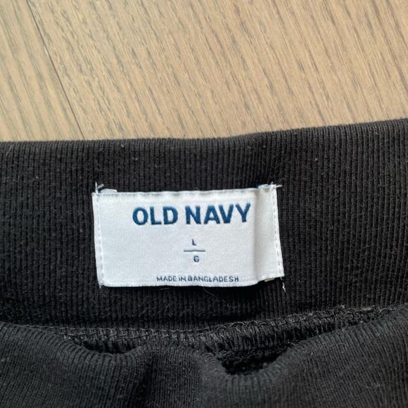 Mens Black Old Navy Joggers. Large. - Picture 3 of 4